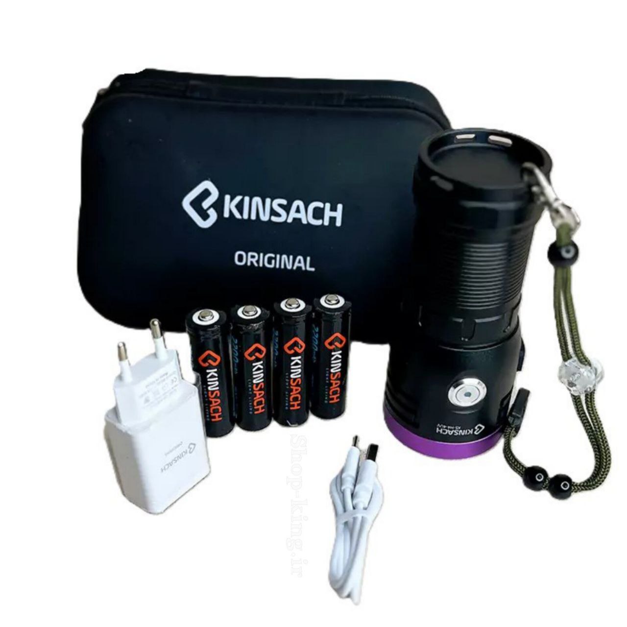 چراغ قوه یووی UV کینساچ مدل KS-H4-6UV