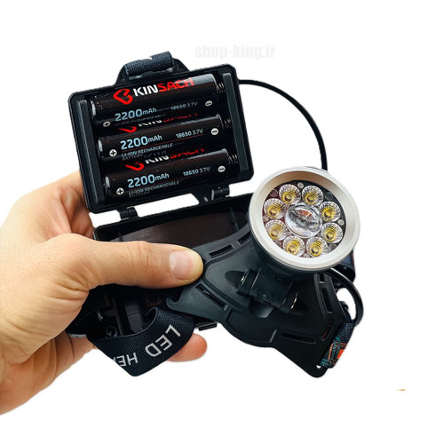 چراغ پیشانی کینساچ مدل KS021-8+1