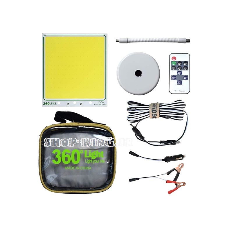چراغ کمپینگ Light 360 پایه دار مدل TM-08 COB