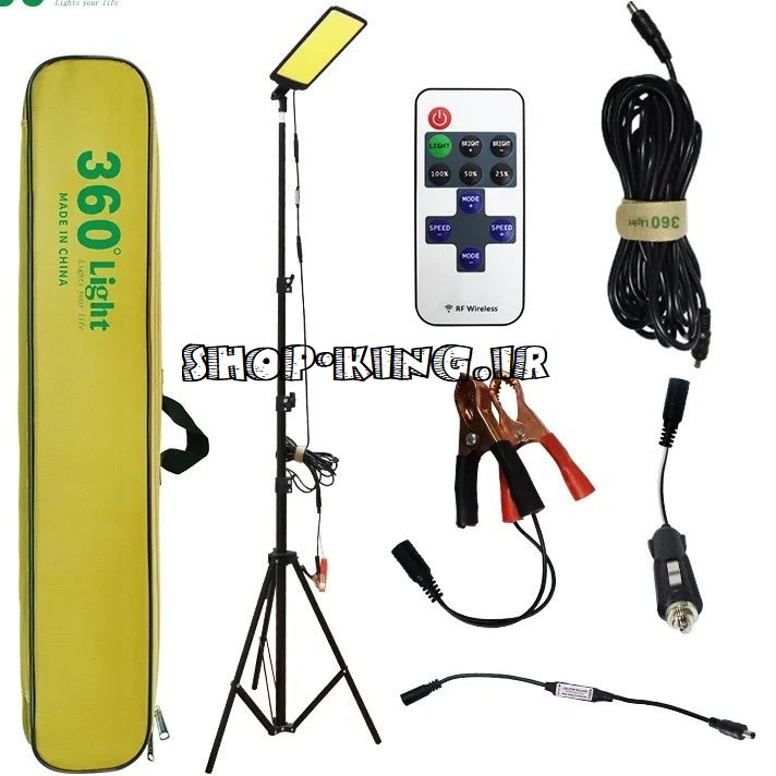 چراغ کمپینگ 360 لایت مدل FR-20 COB RF