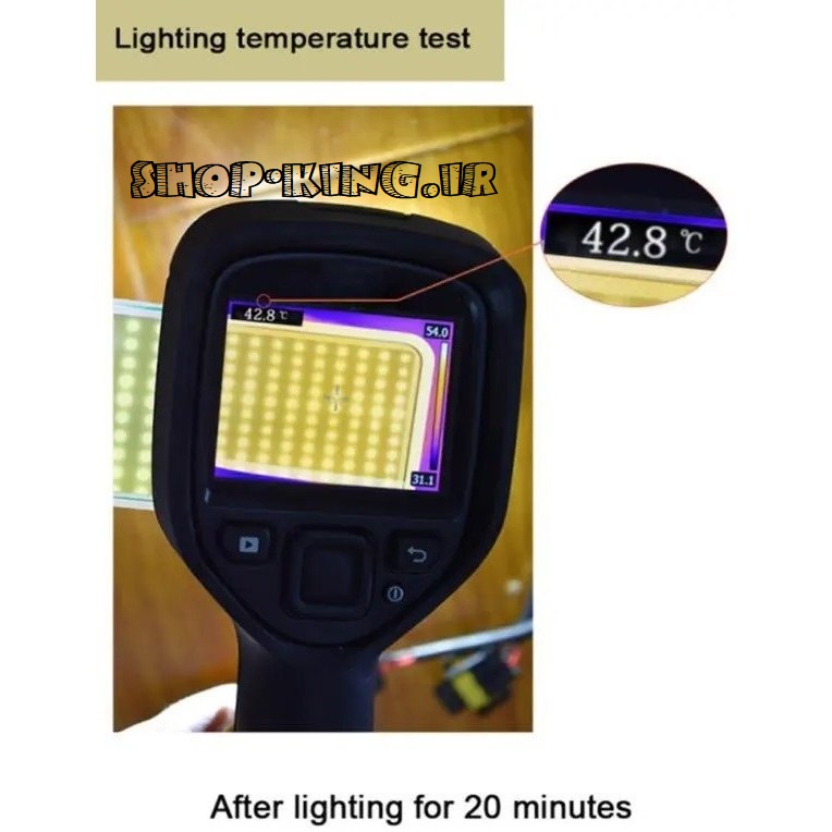 چراغ کمپینگ 360 لایت مدل FR-20 COB RF
