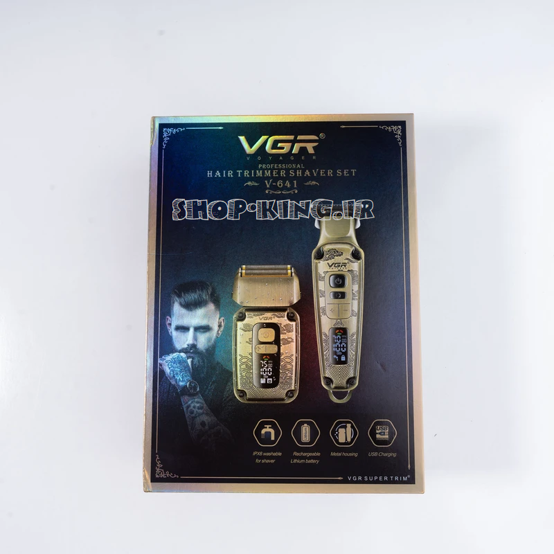 ست ماشین اصلاح وی جی آر VGR V-641