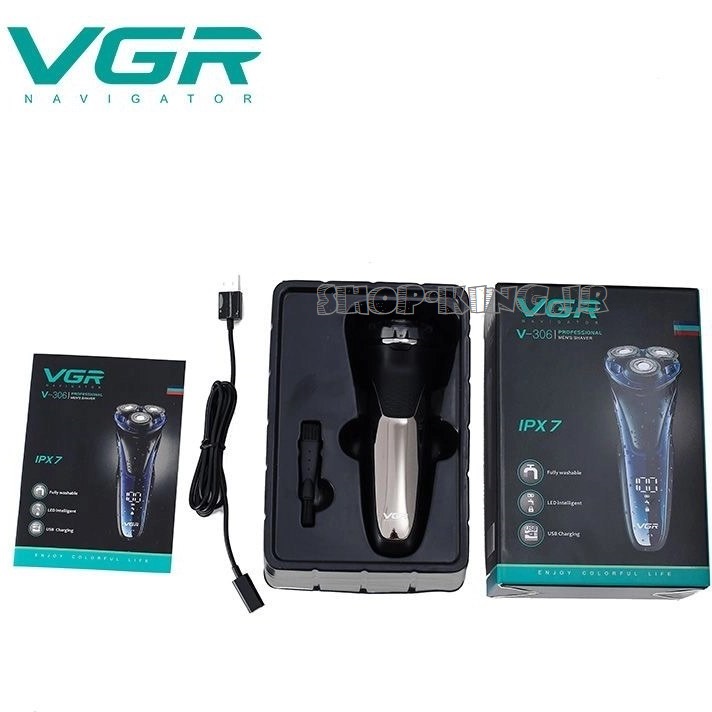ماشین اصلاح موی صورت وی جی ار مدل V-306
