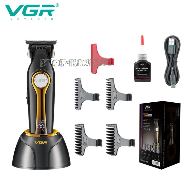 ماشین اصلاح موی سر و صورت وی جی ار مدل v-993