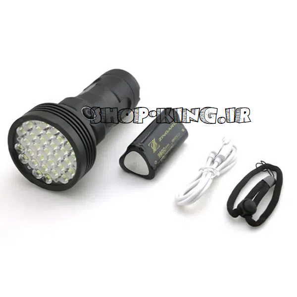 چراغ قوه شارژی کینساچ مدل KS-G4300