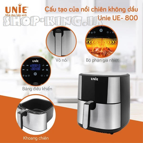 سرخ کن بدون روغن یونی مدل UE_800