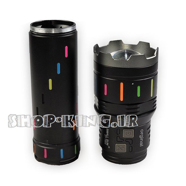 چراغ قوه زوم دار اسمال سان ZY-T800