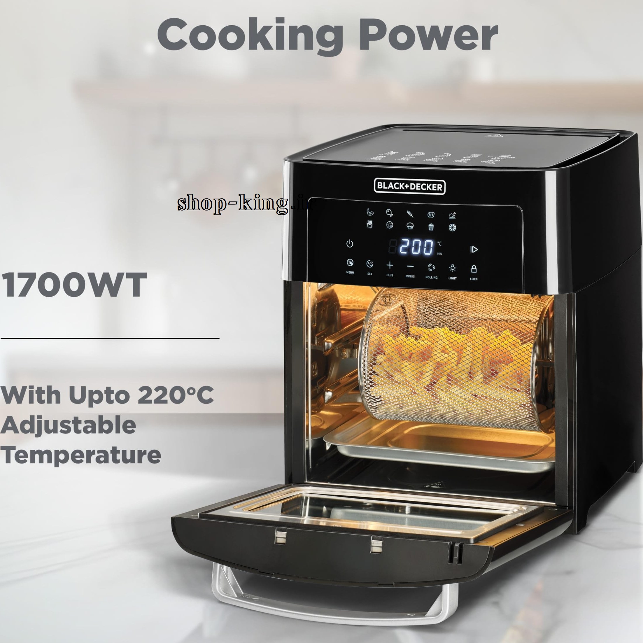 سرخ کن بدون روغن بلک اند دکر AOF150